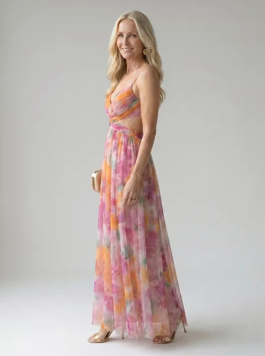 Isel - Soft Wrap Maxi Dress