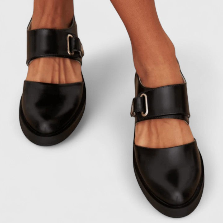Mia - Orthopedic Mary Jane Shoes Real Leather