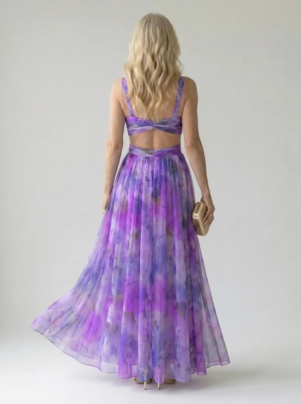 Isel - Soft Wrap Maxi Dress