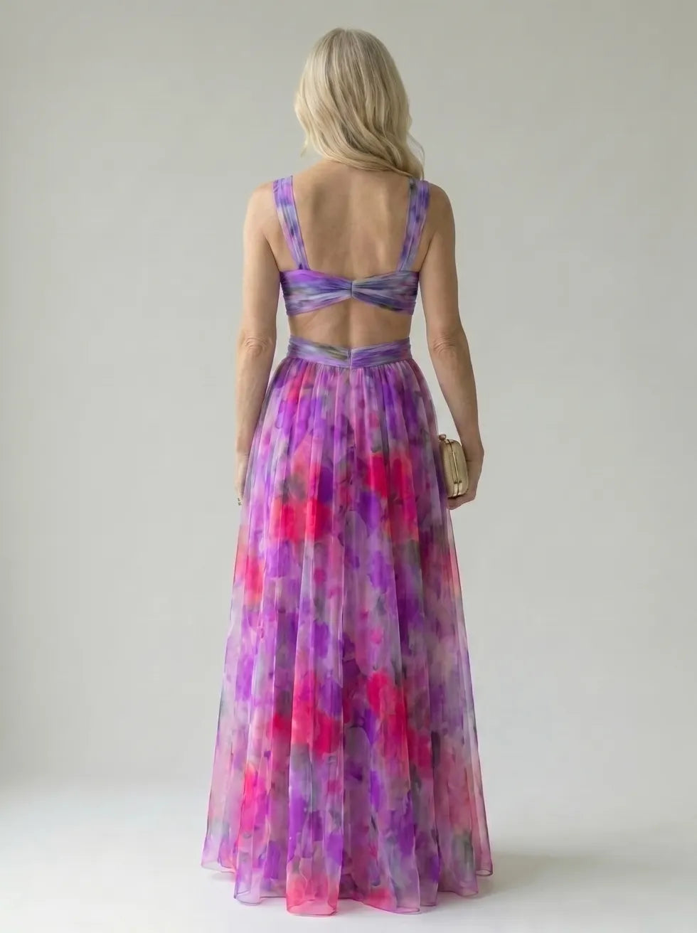 Isel - Soft Wrap Maxi Dress