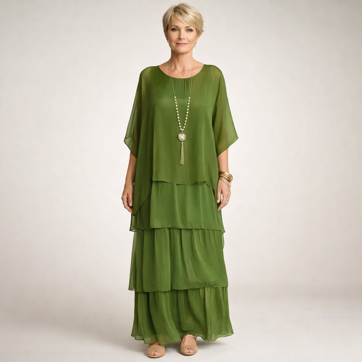 Mila - Elegant Flowing Maxi Dress