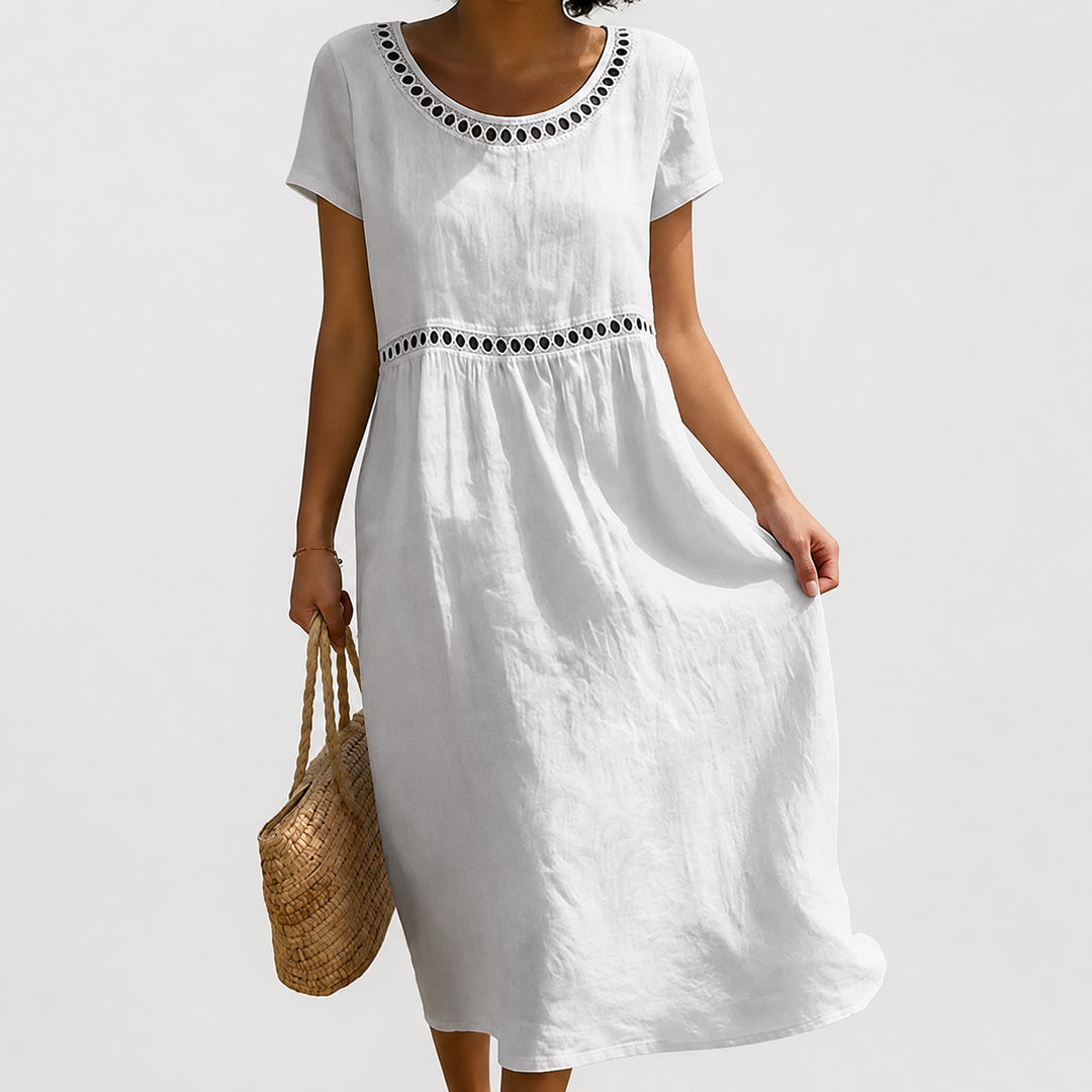 Lea | Embroidered Dress