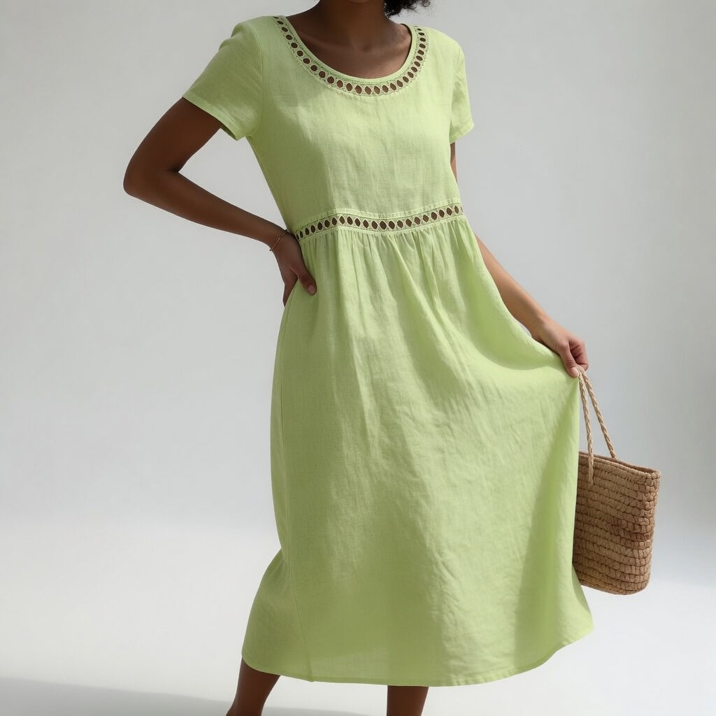 Lea | Embroidered Dress