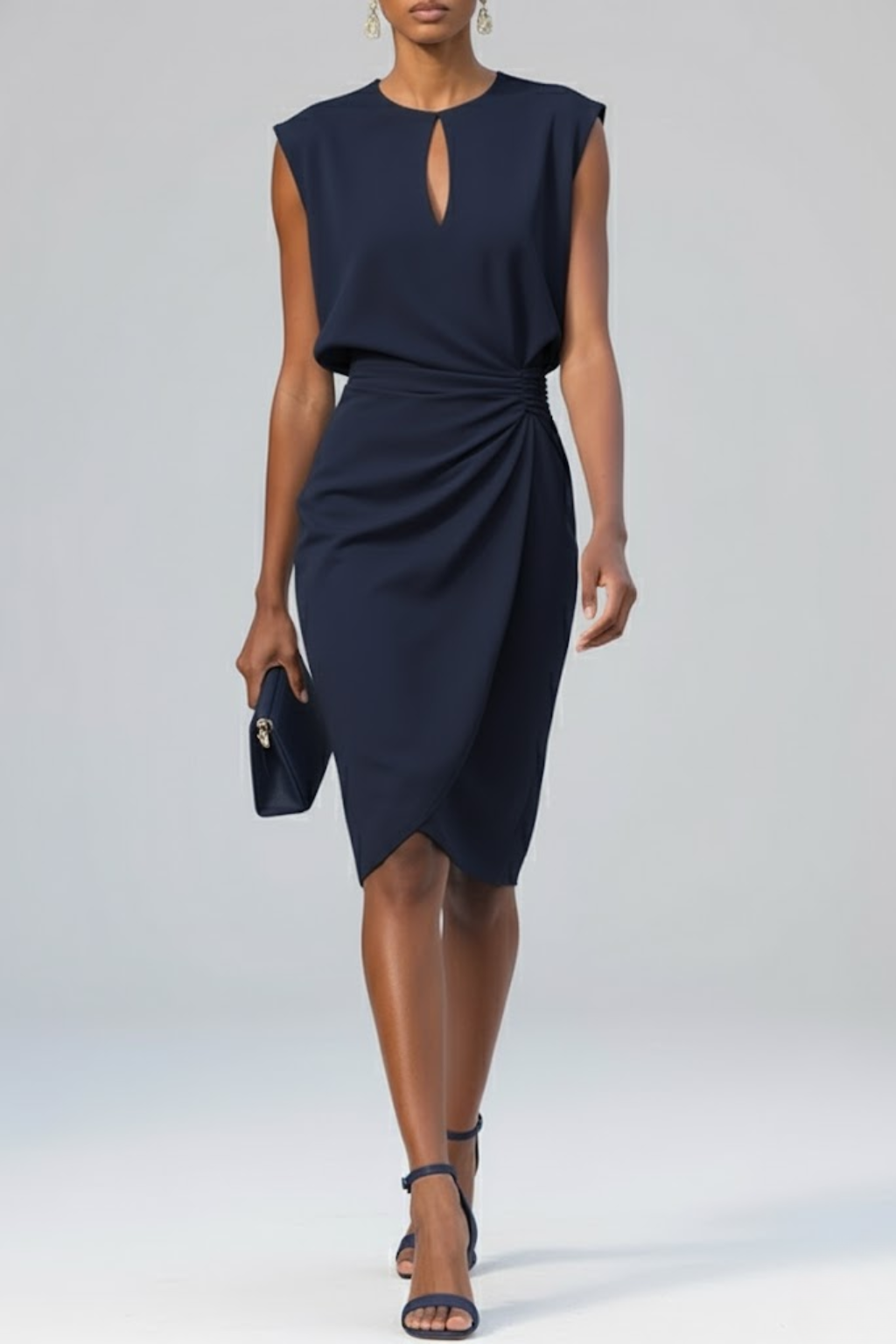 Éloise - Draped Midi Dress