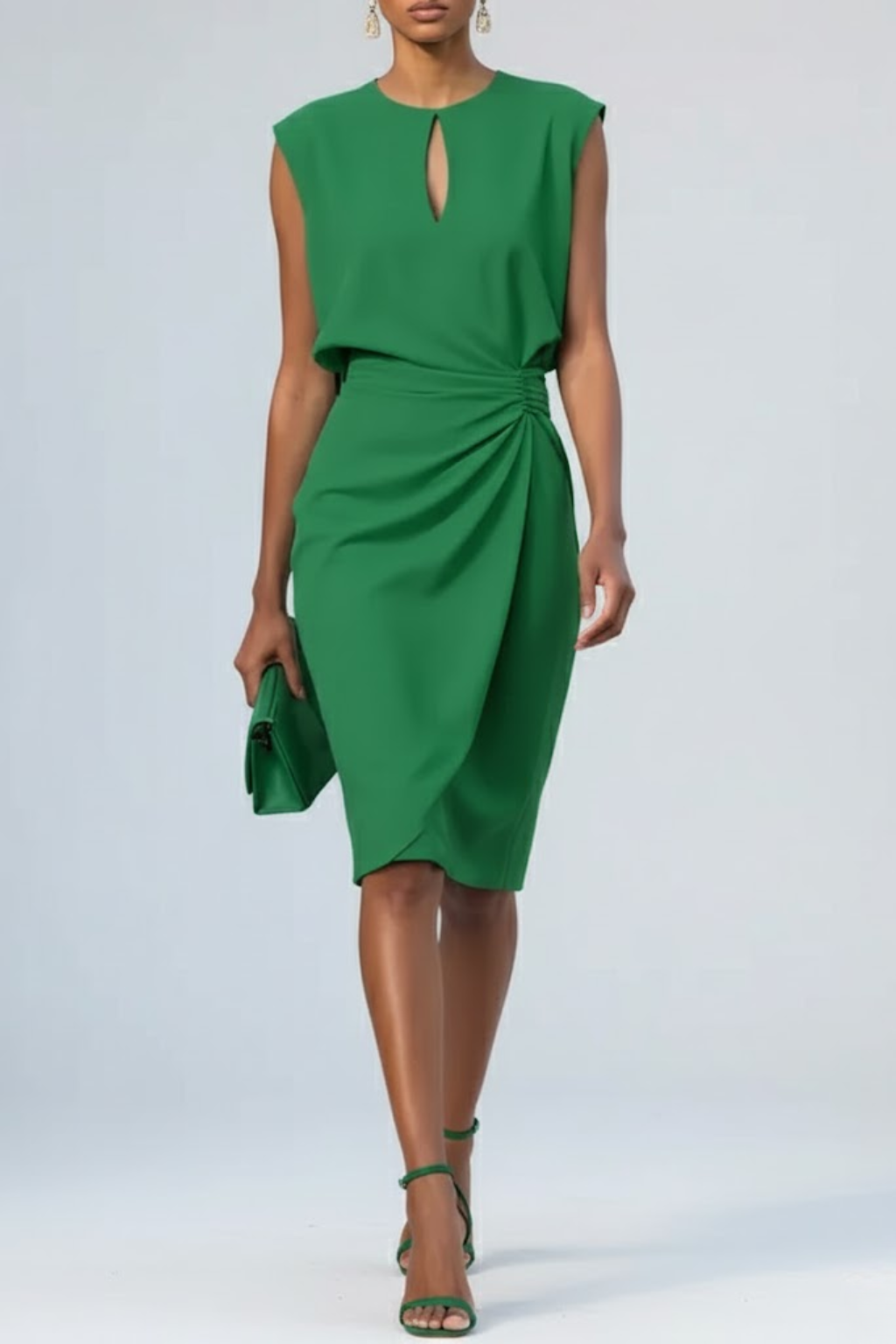 Éloise - Draped Midi Dress