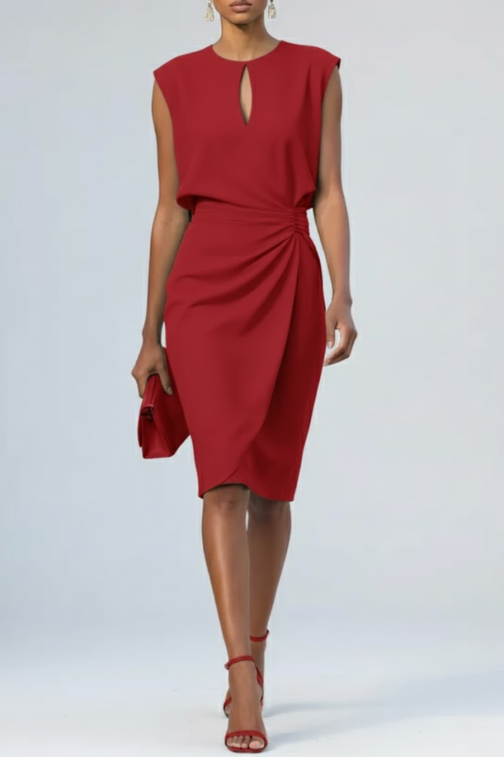 Éloise - Draped Midi Dress